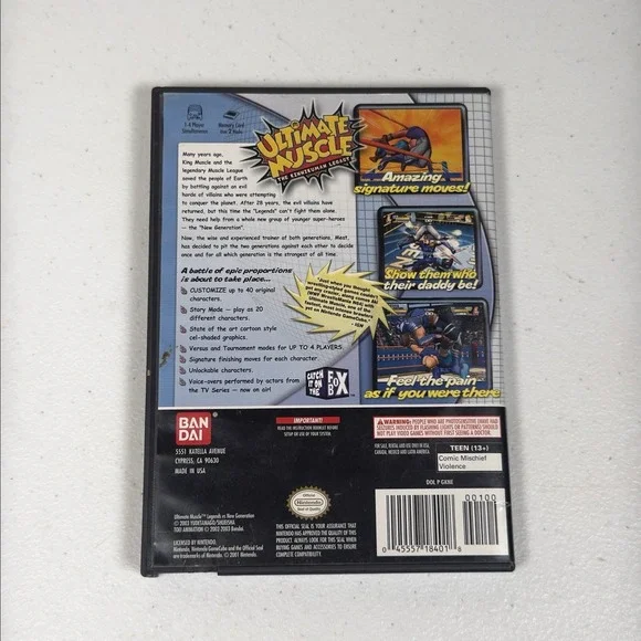 Ultimate Muscle: Legends vs. New Generation - Nintendo GameCube (2003) Tested